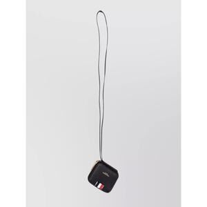 NWT $550 THOM BROWNE Leather Coin Purse/ Earphone /Micro Bag